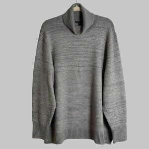 NWOT JCrew Turtleneck Sweater Marled Gray Heather Woman's Plus sz 3X